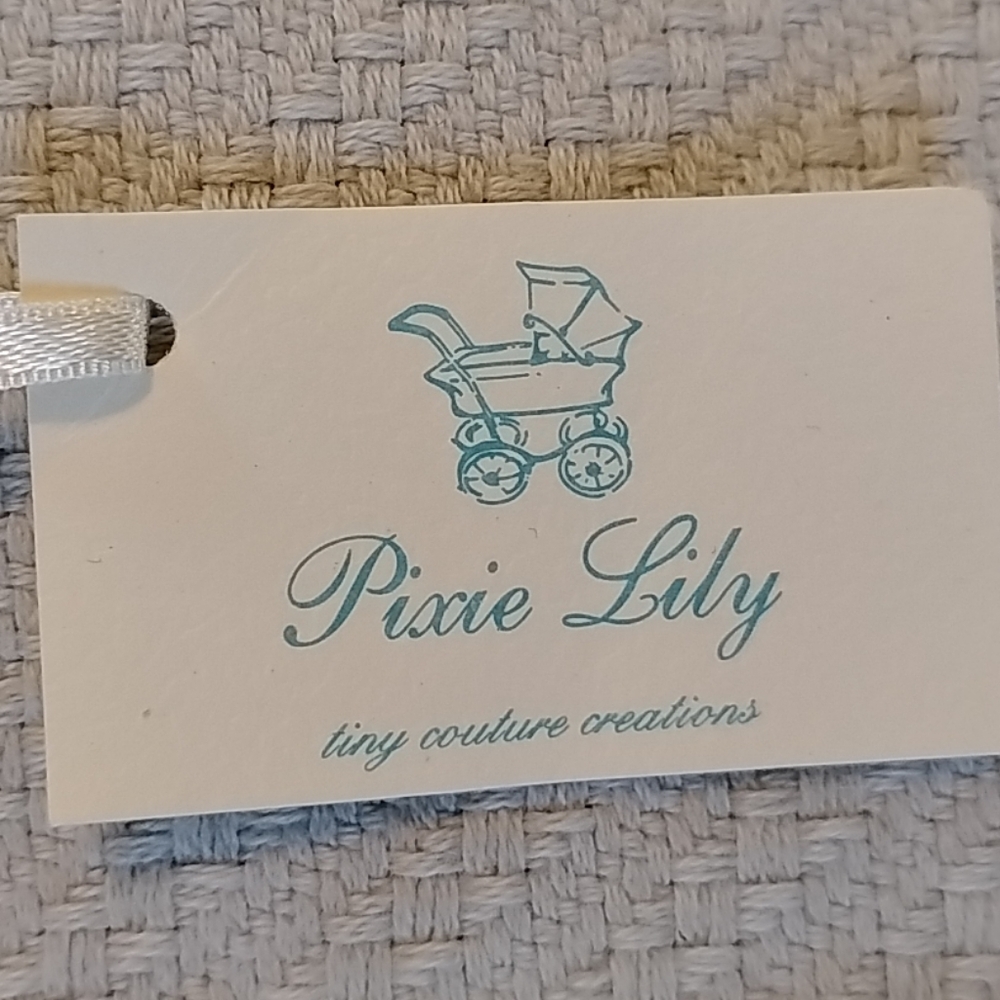 Pixie Lily Baby Bunting Gown Sack Yellow Chicks 3-6 Luxury Pima Cotton Gift NWT - Picture 3 of 9